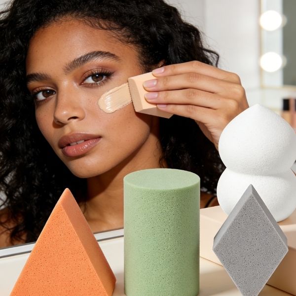 Fornitore di Spugne per il Trucco Spugne trucco progettate con precisione per prestazioni costanti e produzione scalabile a marchio privato. Forme, densità e materiali personalizzati disponibili.