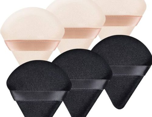 Puff per il trucco a triangolo