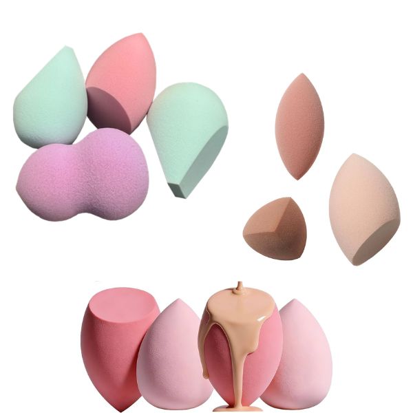 Forme personalizzate di spugne per il trucco